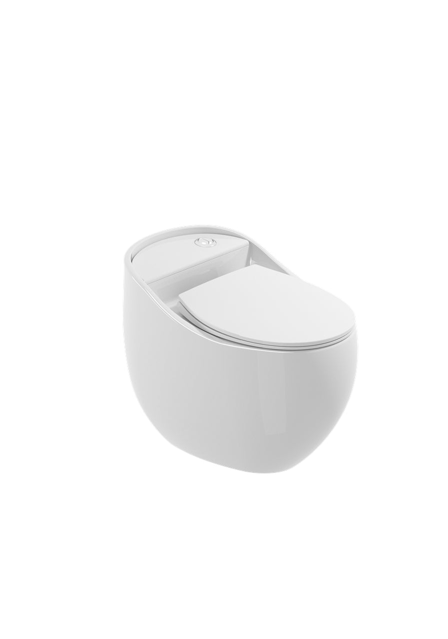 Bella Rounded Toilet with One Flush - 2088
