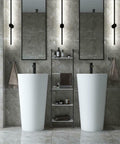 E-P03-2 White Pedestal Sink