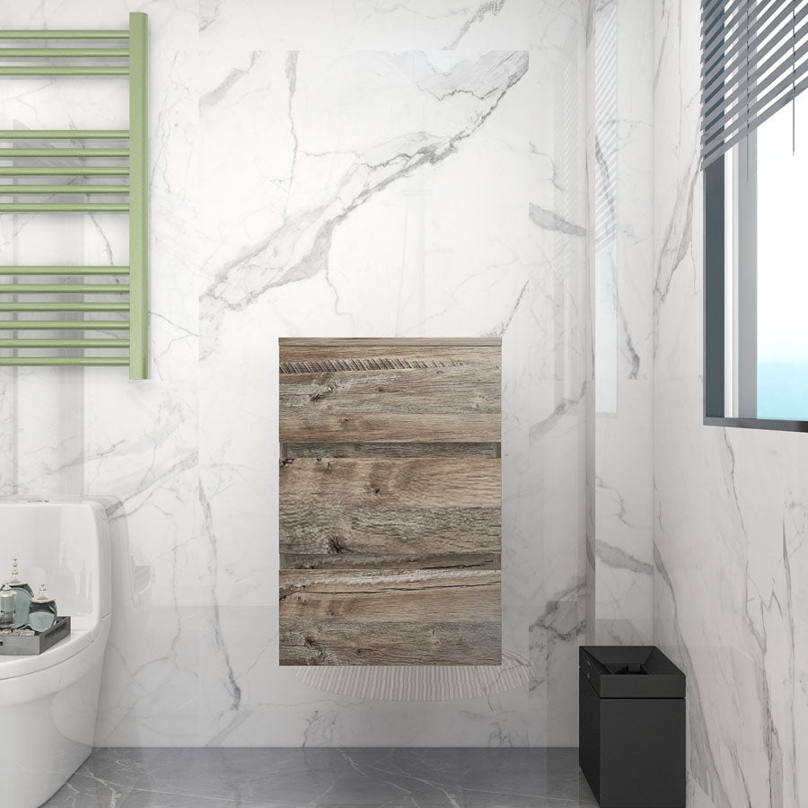 BTO 20" Modern Floating Bathroom Side Cabinet