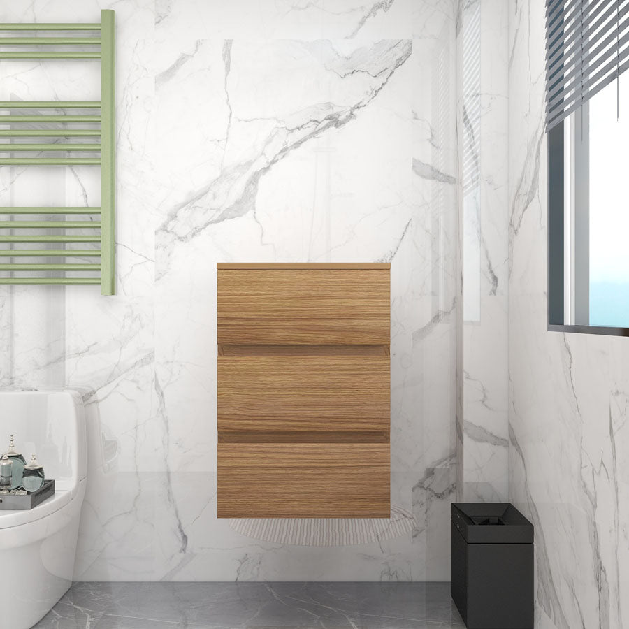 BTO 20" Modern Floating Bathroom Side Cabinet