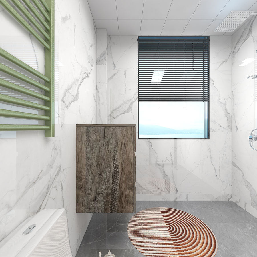 BTO 20" Modern Floating Bathroom Side Cabinet