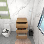 BTO 20" Modern Floating Bathroom Side Cabinet