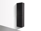 MOB Bathroom Linen Side Cabinet w/ 2 Storage Areas