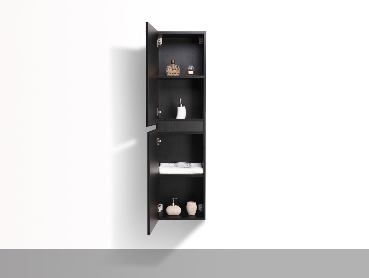 MOB Bathroom Linen Side Cabinet w/ 2 Storage Areas