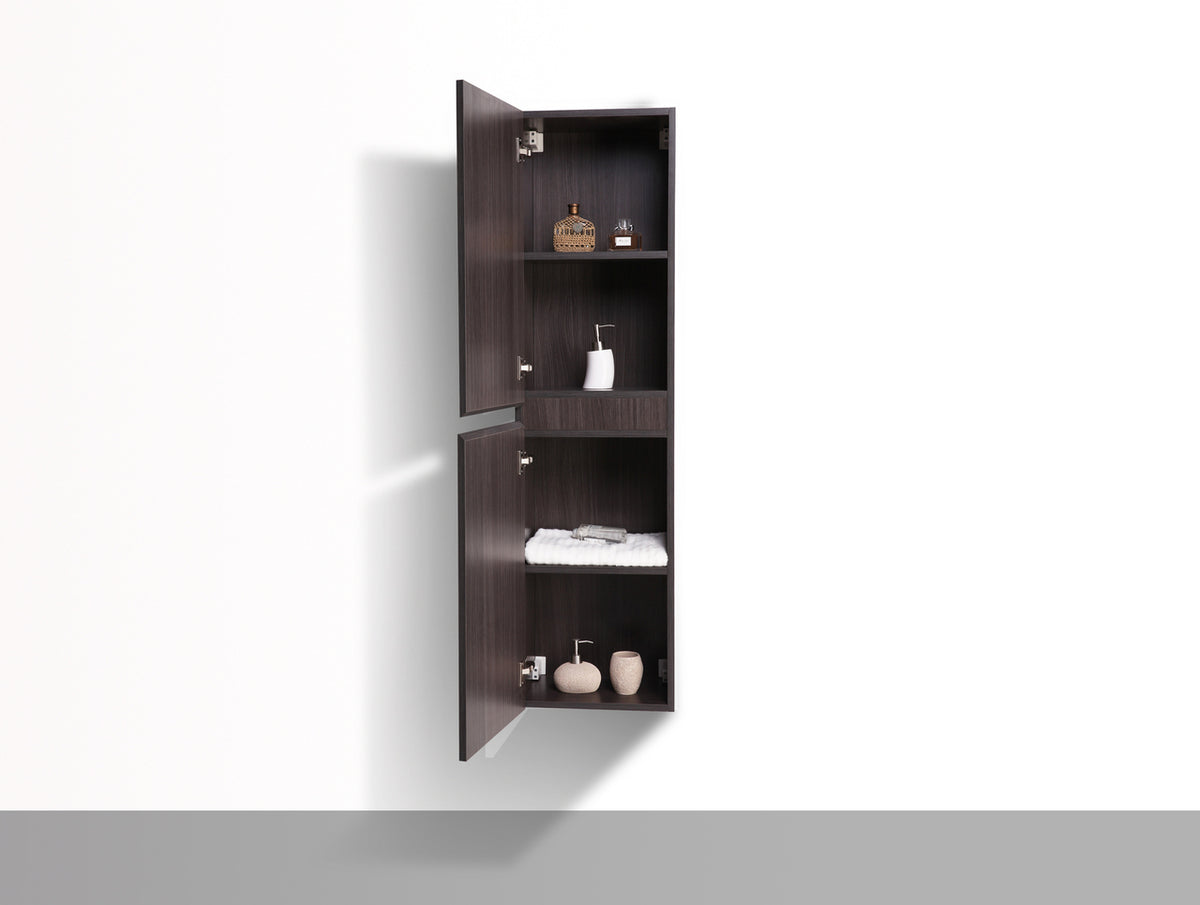 MOB Bathroom Linen Side Cabinet w/ 2 Storage Areas
