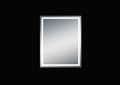 MOA502 - 32'' Polished Edge Frosted Panel LED Mirror