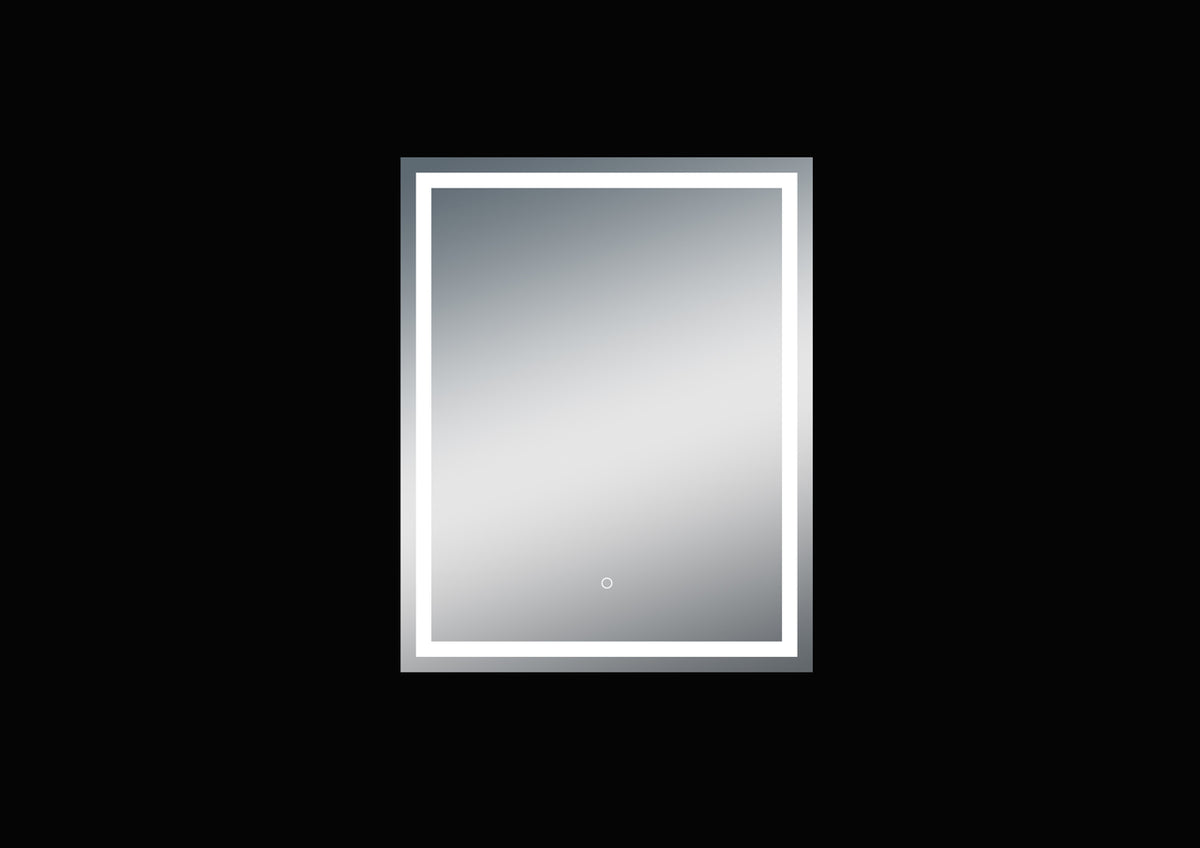 MOA502 - 32'' Polished Edge Frosted Panel LED Mirror