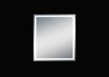 MOA503 - 36'' Polished Edge Frosted Panel LED Mirror