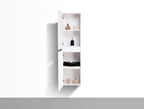 MOB Bathroom Linen Side Cabinet w/ 2 Storage Areas