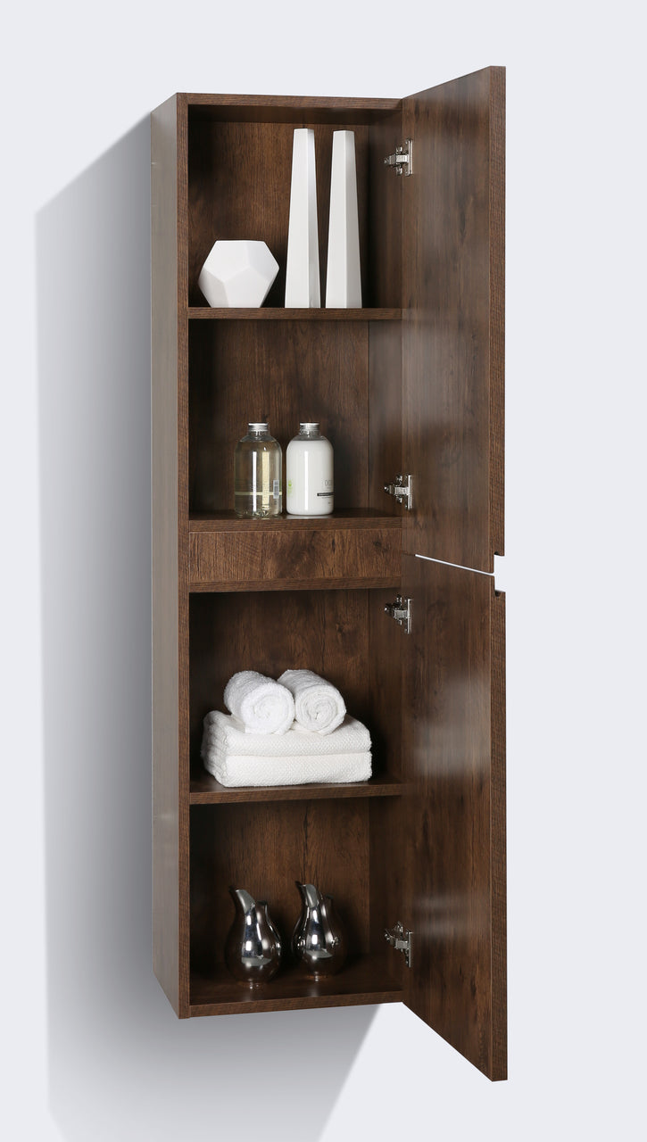 MOB Bathroom Linen Side Cabinet w/ 2 Storage Areas