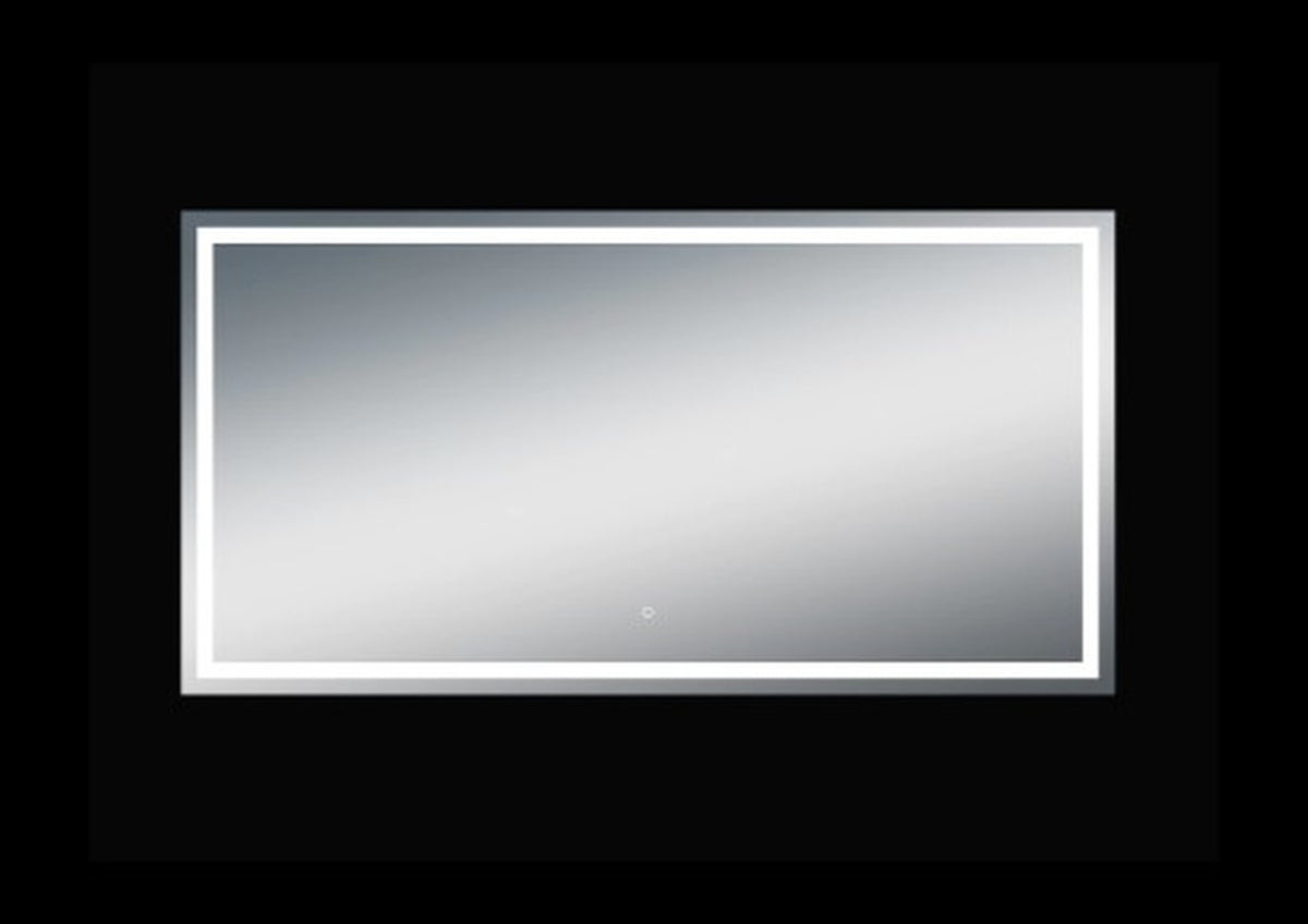 MOA508 - 76'' Polished Edge Frosted Panel LED Mirror