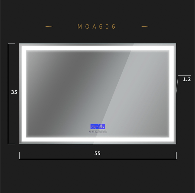 MOA606  55" LED MIRROR