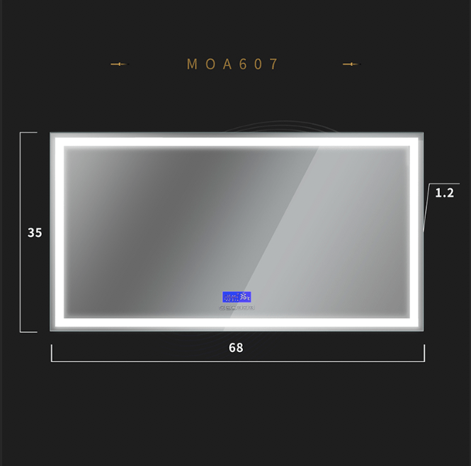 MOA 607 68" LED MIRROR