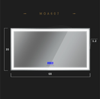 MOA 607 68" LED MIRROR